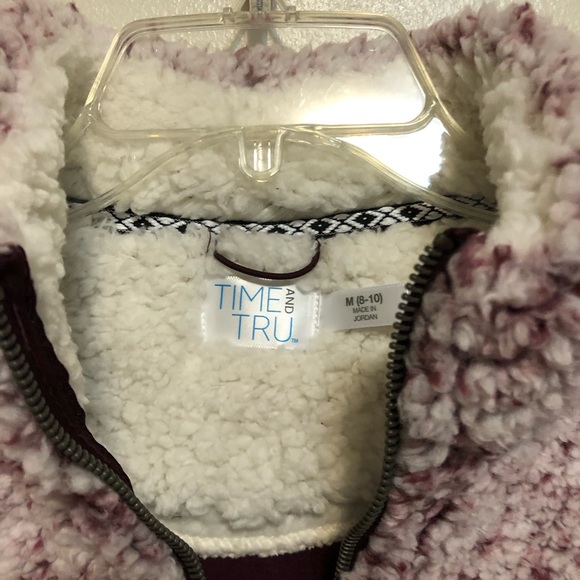NWT Time & Tru FUZZY PULLOVER - Picture 2 of 4